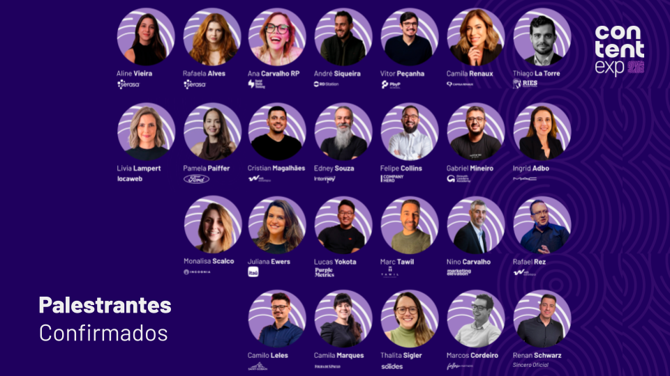 Palco editorial do Content Experience 2026